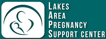 LAPS Logo - Lakes Area Pregnancy Support Center