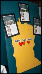 Three locations of LAPS on a Minnesota Board